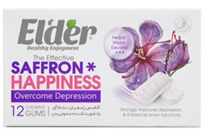 Elder saffron gum